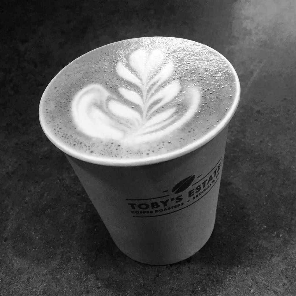 FoodIntended's tweet photo. Flat white. #tobysestate #hipster #flatwhite #coffee #cafe #microfo #instagood #instalike #foodies #foodbros #foodg… https://t.co/4ThSmppuqF