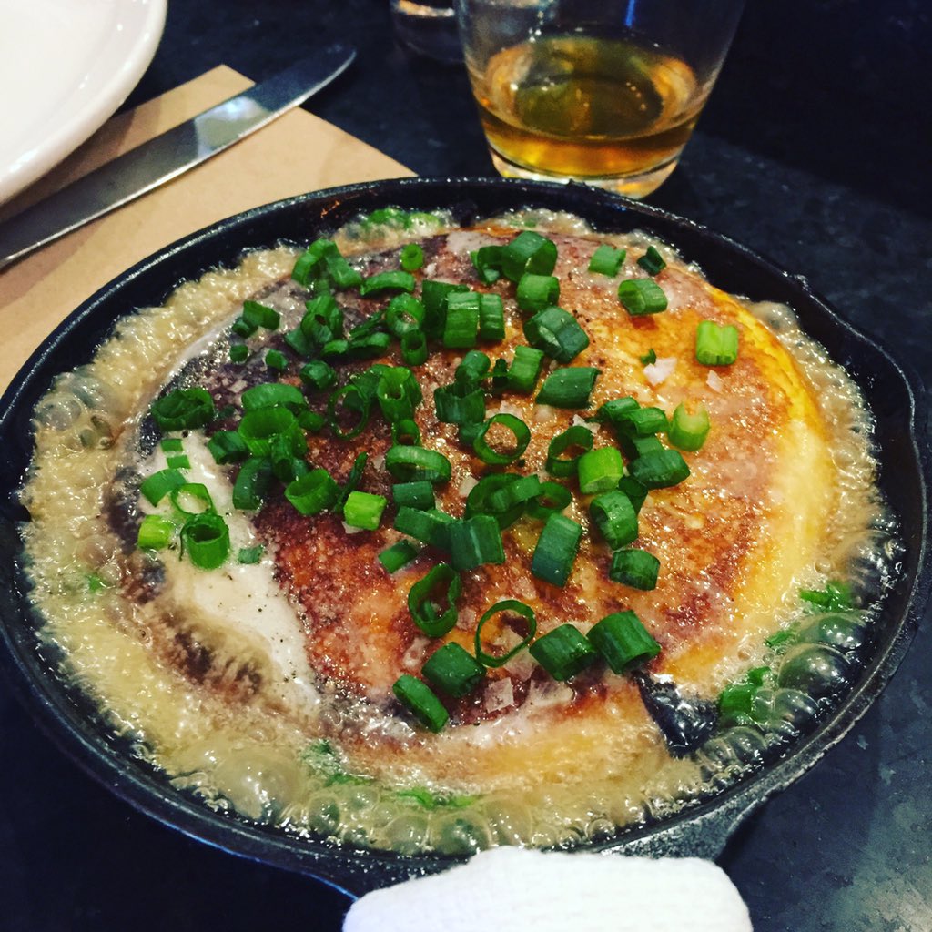 RestoInsure's tweet image. Hot #hoecake @barrelandashes for lunch OMG Good!