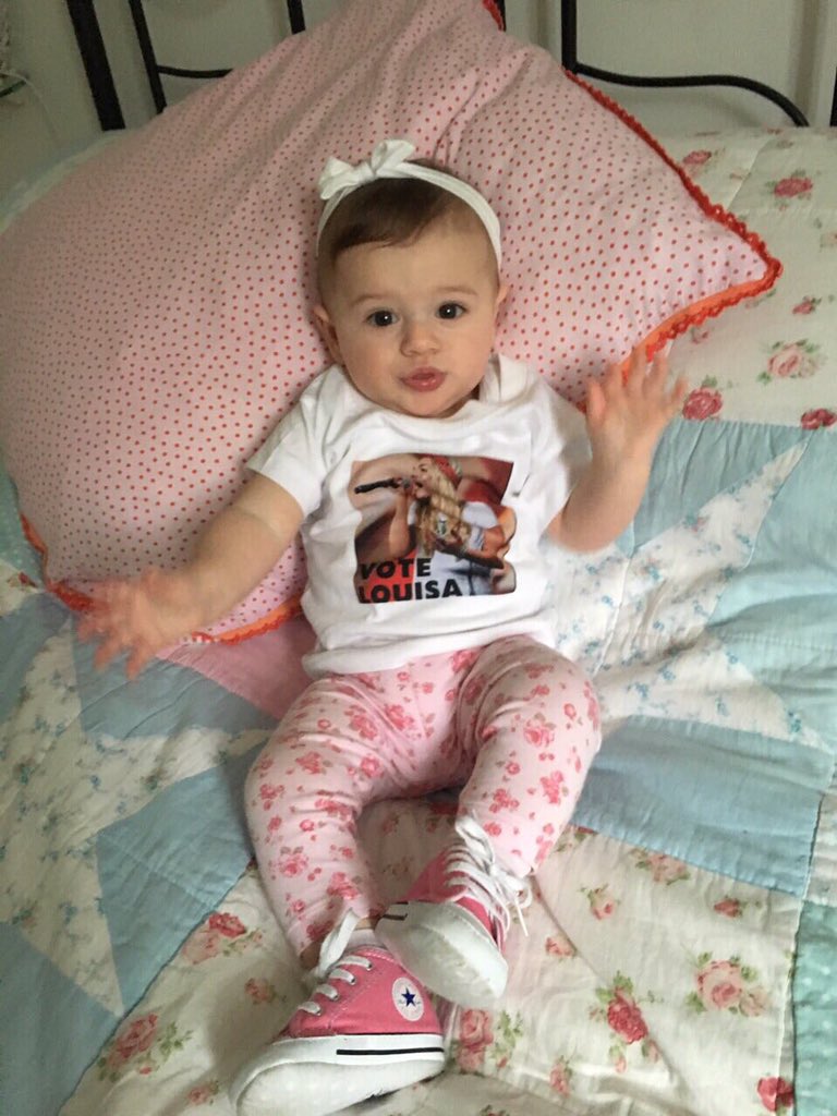 porschenutter's tweet photo. Vote Louisa, my 7 month old niece does!@louisa @del_watto @Urban_Edge3 @Team_Midas @ https://t.co/7ptcJy7Vyz