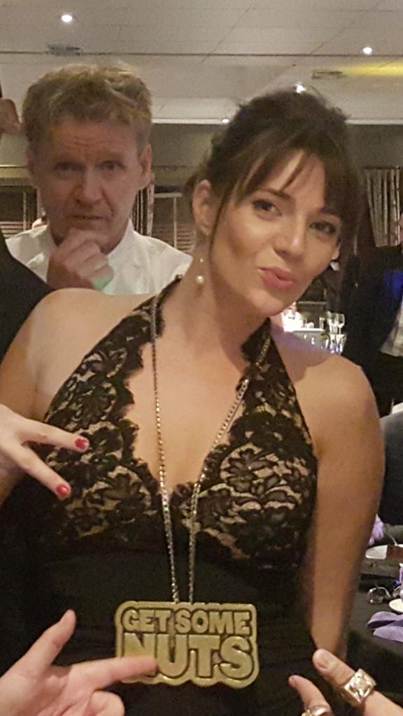 emloudavies's tweet photo. @HollyKrupinski don't u hate it when you're #photobombed by @GordonRamsay ?? #lookalikes #chippendoubles #wellchild https://t.co/uBd3vyOQTU