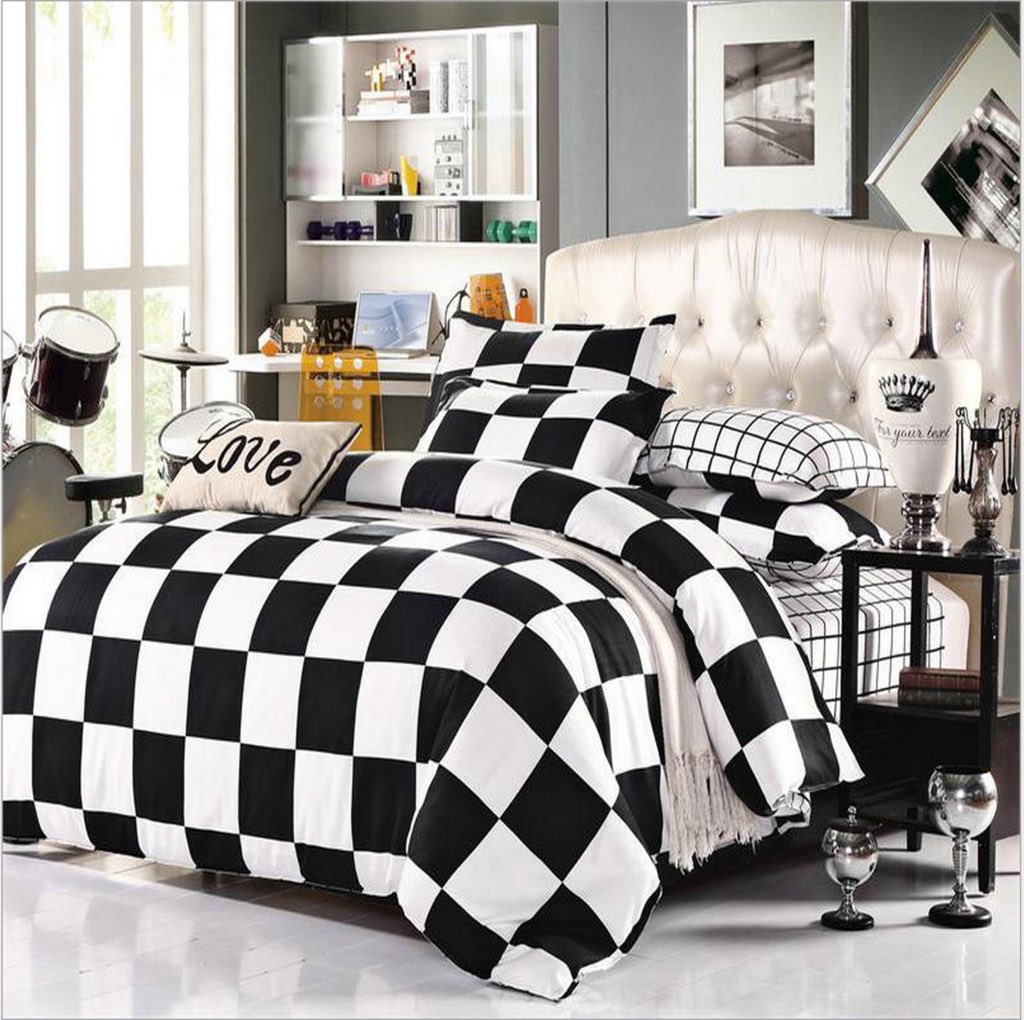 LifeApri's tweet image. #black and #white #bedding style at @LifeApri aprilife.com/collections/be…