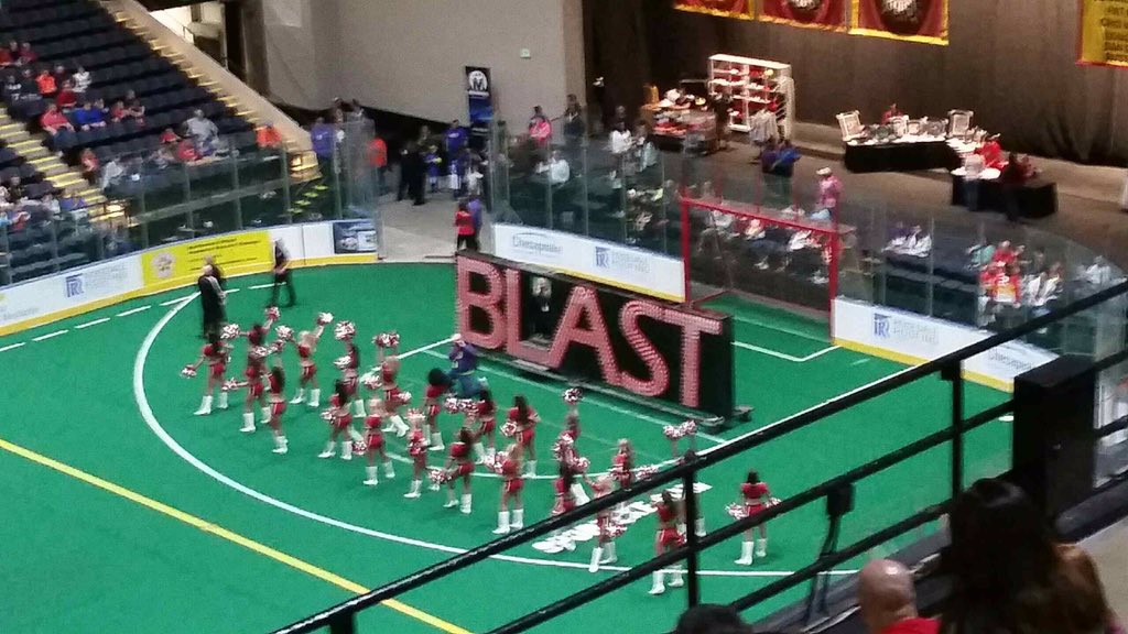 First time attending a <a href="/BaltimoreBlast/">Baltimore Blast</a> game with <a href="/jblosser27/">J Blosser</a>. Let's go #BaltBlast !