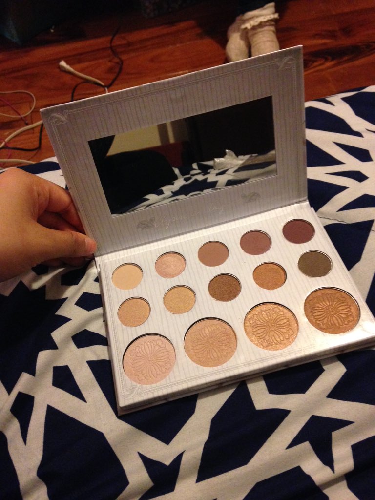 AshiMishra02's tweet photo. LOOK WHAT I GOT TODAY!! I love you and this palette so much! Thanks for being awesome! @carlibybel https://t.co/wInrI9YClF