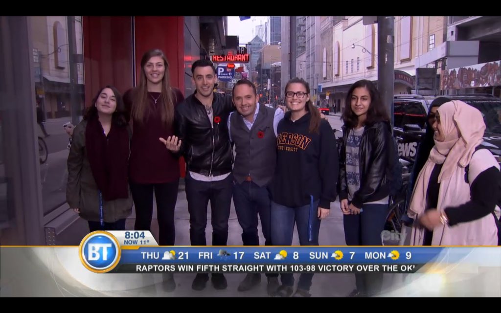 emmabeaudin13's tweet photo. I kept this so lowkey but broadcasted the weather with my faves on Thursday morning☔️☀️ https://t.co/Al98ISCVLl