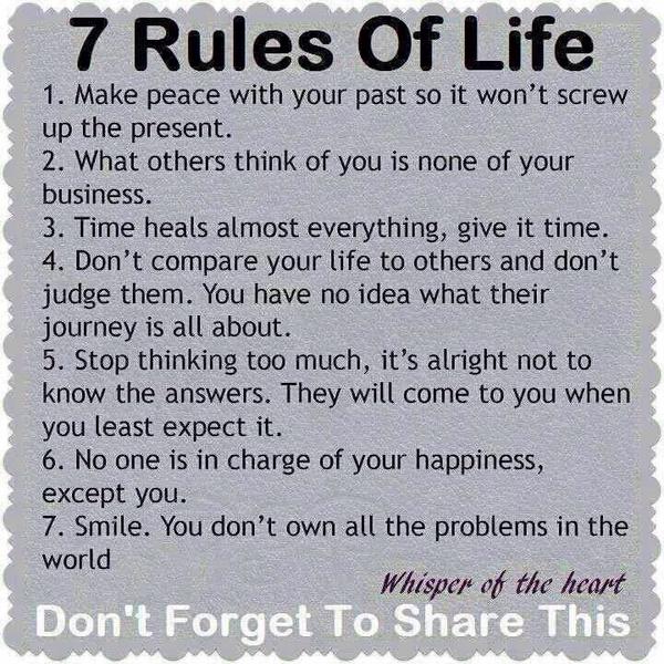 HotFitGirIs's tweet photo. 7 rules of life https://t.co/YvQEqVPfVV