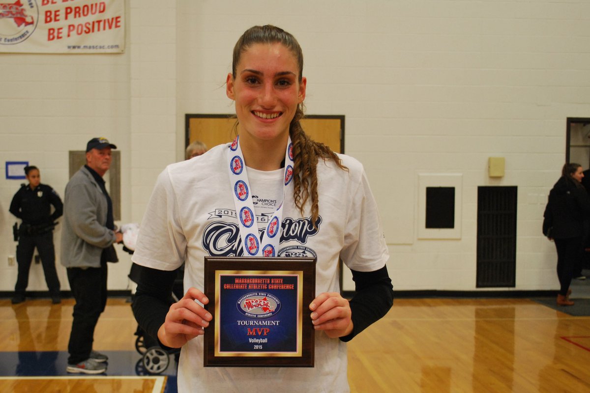 FSURams's tweet image. .@mascacsports Volleyball Tournament MVP Alycia Rackliffe