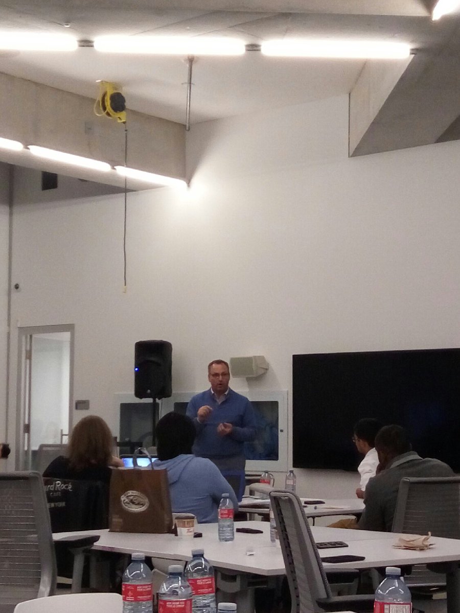 "Redefining what education is" @DeanTRSM. Great event by @RyersonHBA @IBMWatson <a href="/SMLabTO/">Social Media Lab</a> <a href="/BigdataU/">Big Data University</a> @LaunchZoneRU