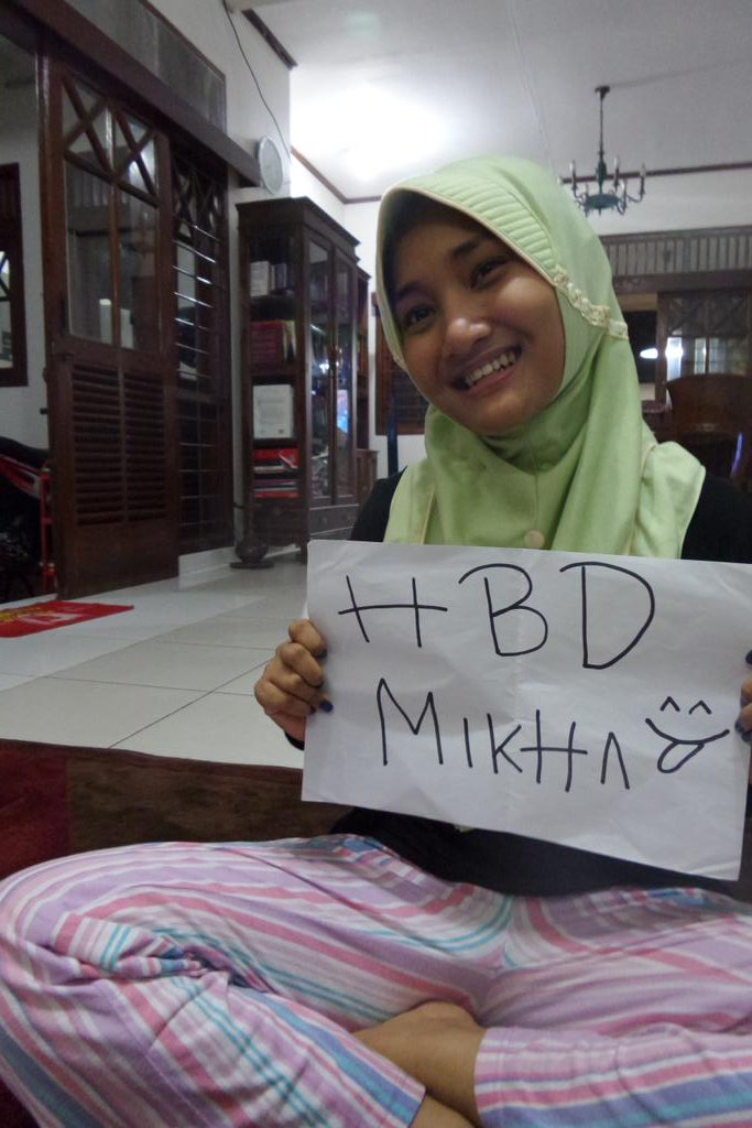 HBD <a href="/Angelo_Mikha/">Mikha Angelo</a> Yg Ke..... Moga2 Sukses Terus Deh cc <a href="/FatinSL/">Fatin Shidqia Lubis</a>