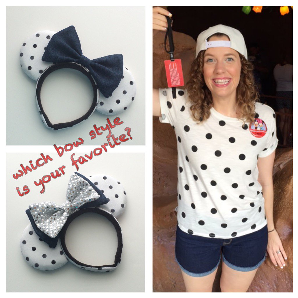 TheDaisyJady's tweet photo. @seeyareelsoon Ashely your cute Baymax outfit inspired these Mouse Ears. Which bow style do u like? I can't decide!😊 https://t.co/ee5O1YJPQD