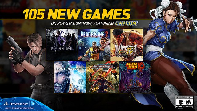 PlayStation's tweet photo. 105 new titles added to the PlayStation Now game-streaming subscription! Get in there: https://t.co/nqwIGrWlqP https://t.co/QeQWl1AVMX