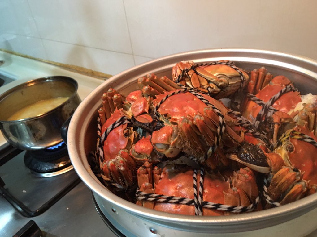 wowlance's tweet photo. Get Hairy!! #hairycrab #chinachronicles https://t.co/JabF5enUZd