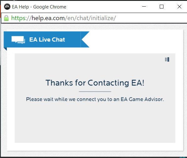 Ea live chat Ea live chat