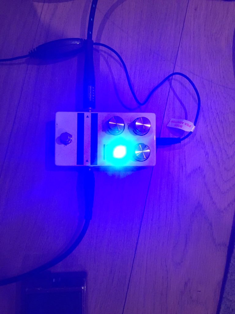 musicsupe's tweet photo. This @JoinCultco pedal may be used in the #HolyForest performance tonight at @Meridian23NYC at 10pm.  Come see. https://t.co/oDkjnrj3mm