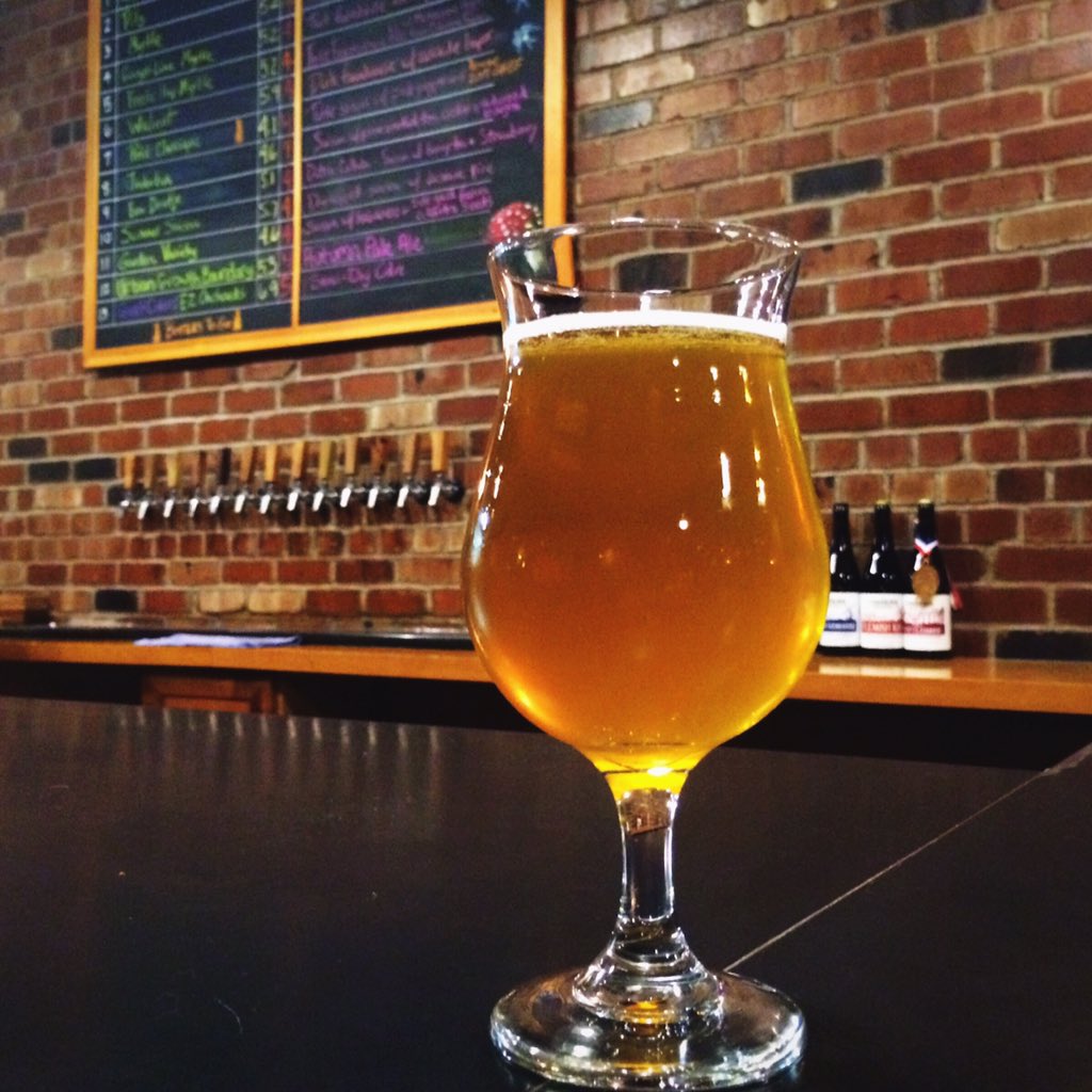 Our appreciation of a tea beer is found at <a href="/CommonsBrewery/">Commons Brewery</a> with Tinderbox, a Saison w/ pine smoked tea. #teabeer
