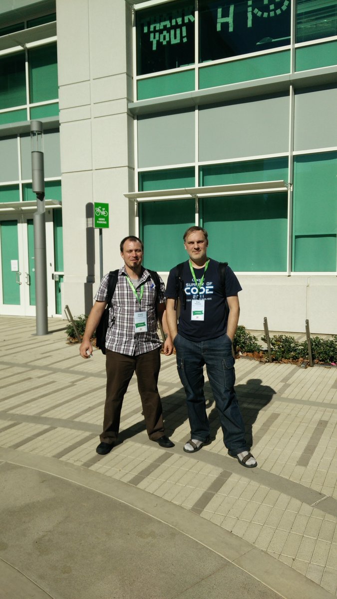 daroczig's tweet image. #rstats folks at the @gsoc mentors summit this weekend -- with Brian Peterson and @henrikbengtsson #GSoC #GSoC2015