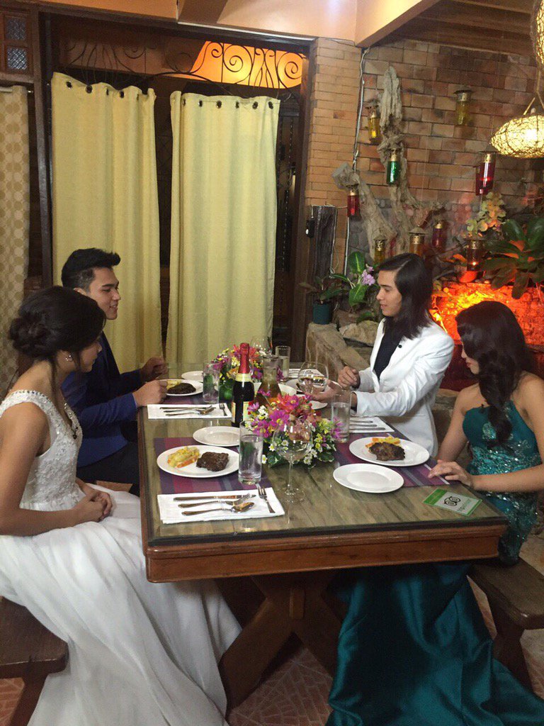 PBBabscbn's tweet photo. Last night's dinner celebration with the BIG4! #PBBTheBigNight https://t.co/3IZJZVhgtM