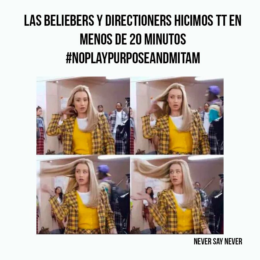 Marian_Bizzle's tweet photo. Por eso estoy en los dos fandoms, somos poderosas. #IamBelieber #IamDirectioner #NoPlayPURPOSEandMITAM https://t.co/xs96PXsude