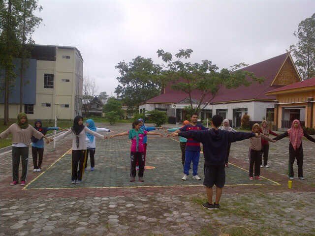 Minggu sehat Himanistik, yg d taja oleh Dinas Minat Bakat Olahraga dan Kesenian, \=D/