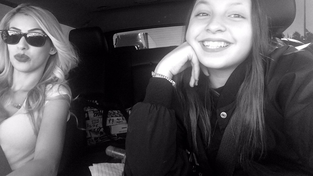 roybal_april's tweet image. She's one of my favs!!! #goddaughter #longdrive #punchie