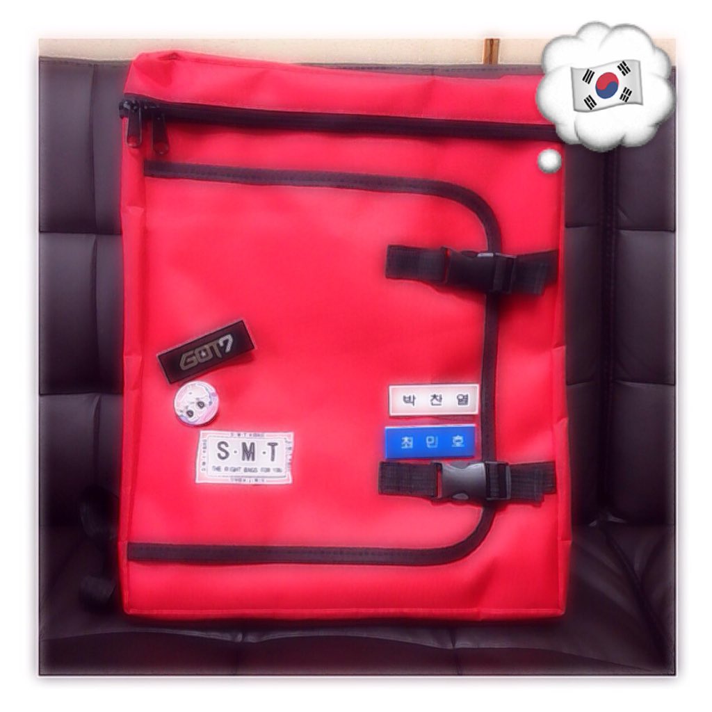 あやにょるは垢移動した No Twitter 韓国リュック 韓国リュック届いた 形がすごいかわいい さっそく名札つけた ㅂ T Co Xb3on6pg06