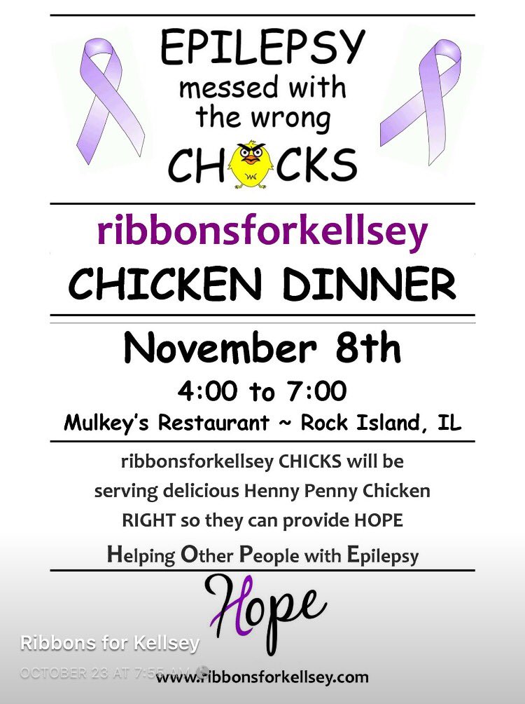 ribbonsforkells's tweet photo. Don't forget to join us for some yummy chicken Sunday at Mulkey's! https://t.co/p6v7tAfLxv