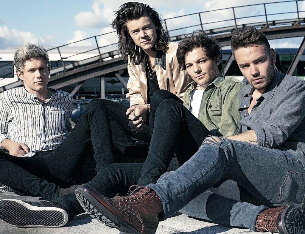 Harry and the boys for 'Fabulous' magazine.