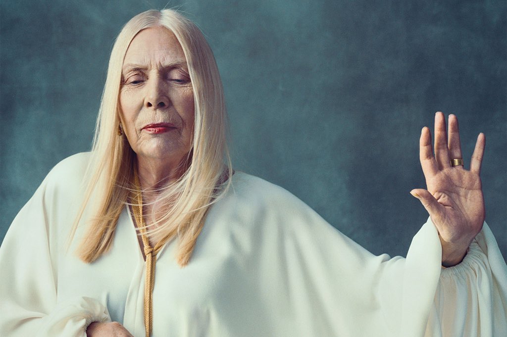 72. Ladies & gentlemen, the one & only JONI MITCHELL is 72 today. Happy birthday, rad Joni. We love you. 