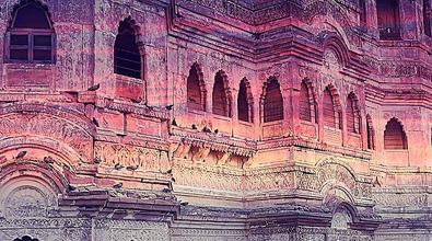 Exotic #TravelPhotography #India #Fort on goo.gl/htC4PQ #Rajasthan #Ornate #Architecture #WallArt #Travel
