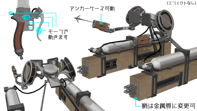 マツバキ T Co Amxm7q13gb 立体機動装置公開しましたー 取り付け方については大雑把ですが図説も入れてありますので参考にしてみてください T Co Wgmrdiwbce Twitter