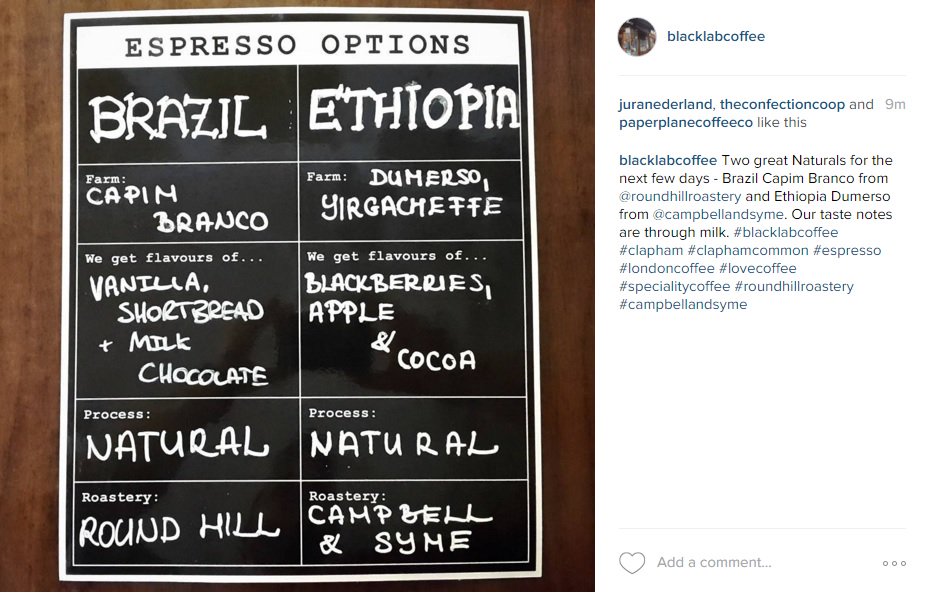 2 gr8 Naturals on now: BRAZIL, Capim Branco <a href="/roundhillcoffee/">Round Hill Roastery</a> &amp; ETHIOPIA, Dumerso <a href="/campbellandsyme/">Campbell & Syme</a> #blacklabcoffee