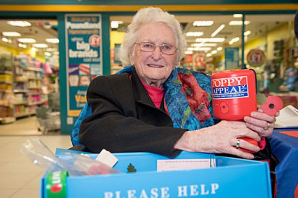 mywestldn's tweet photo. Meet the 100-year-old who took part in the first ever #PoppyAppeal  and hasn't stopped! https://t.co/Y5JPnBOEVt https://t.co/2Op8TqHKq2