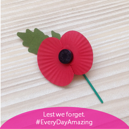 CR_UK's tweet photo. This #RemembranceSunday our #EveryDayAmazing challenge remembers those who sacrificed their lives for their country https://t.co/SQxV4OfEPS
