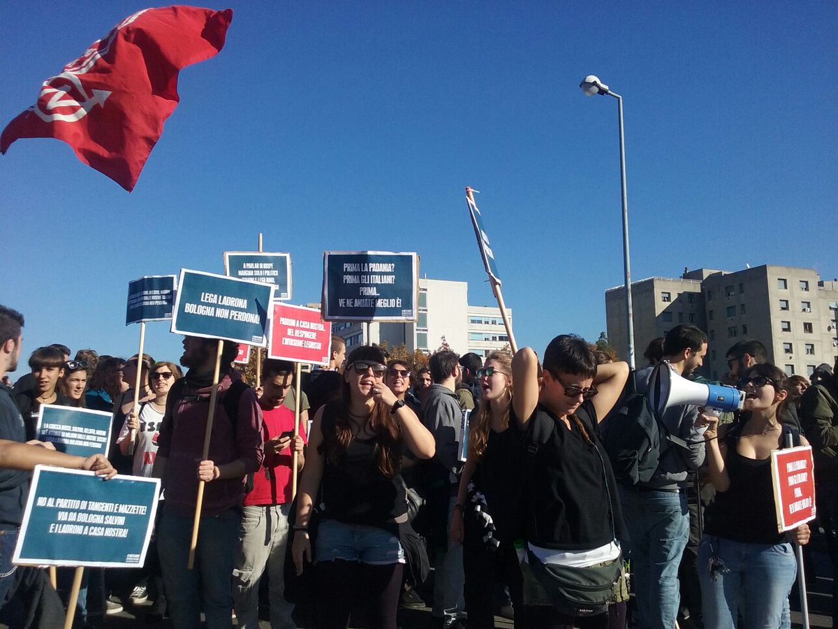 Infoaut's tweet image. #Bologna #Bologna8N #liberiamoci Sì, ma dal leghismo e dalla barbarie della destra reazionaria! #salvini #lega