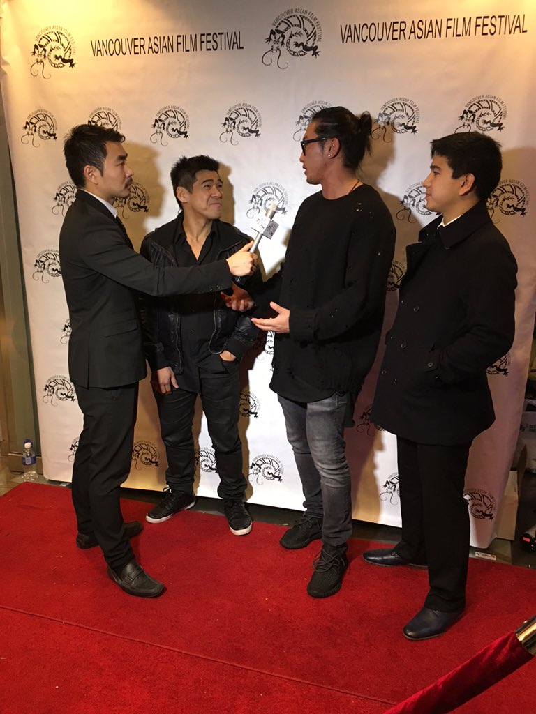 VAFFvancouver's tweet photo. Up next is @BeyondRedMovie at 10pm. VIP guests are coming in as they get interviewed. @NelsonWongActor #VAFF2015 https://t.co/UucjzlxYua