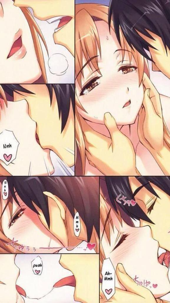 *Grabs  @FoxyGirlFiona and kisses like this*