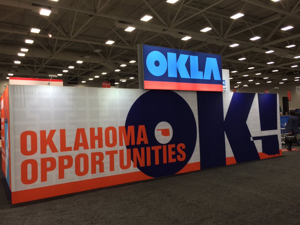 Mandy_Vavrinak's tweet photo. Launched a new business at this past week's @ICSC #TexasConf - 20 Oklahoma cities, working for retail recruitment. https://t.co/JURR94sndS