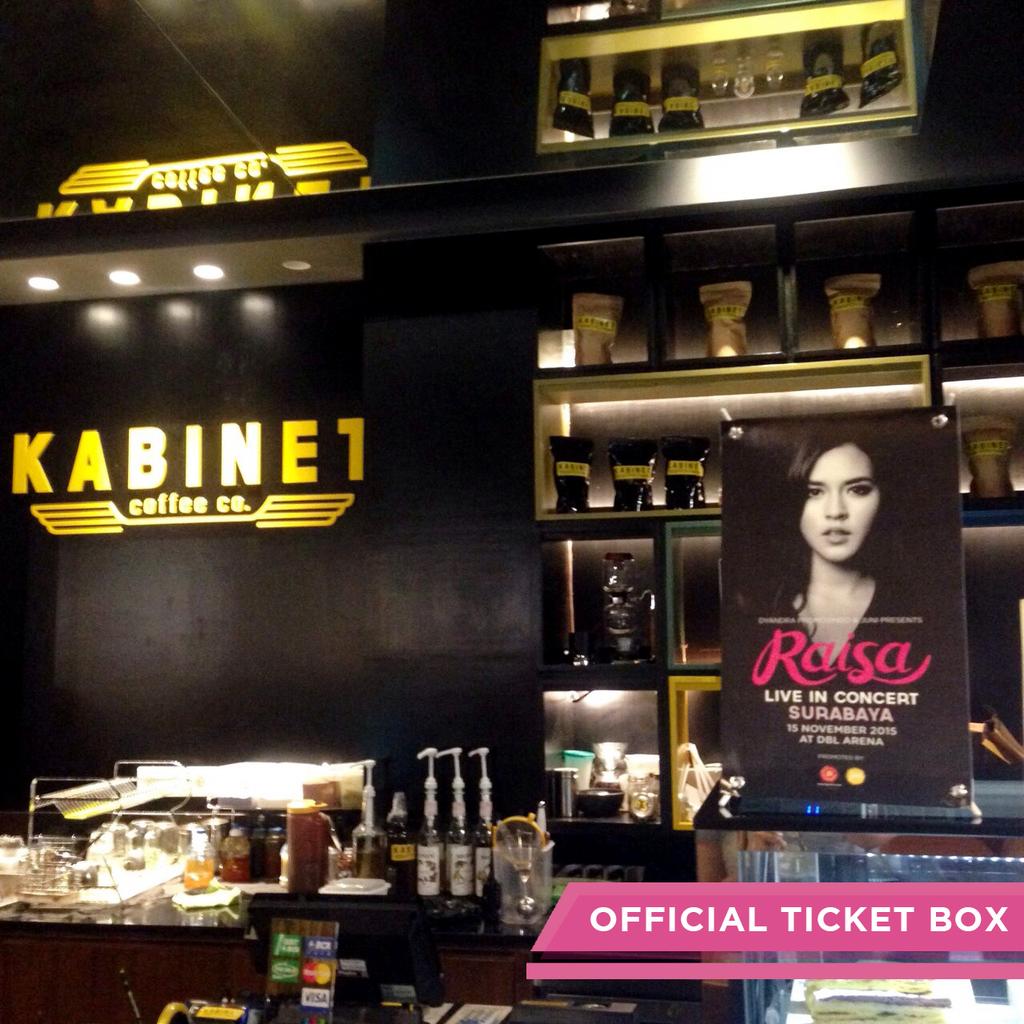 kalo bingung beli tiket #RaisaKonserSBY , langsung ke tmpt2 ini aja! udh bs beli di sini kok..