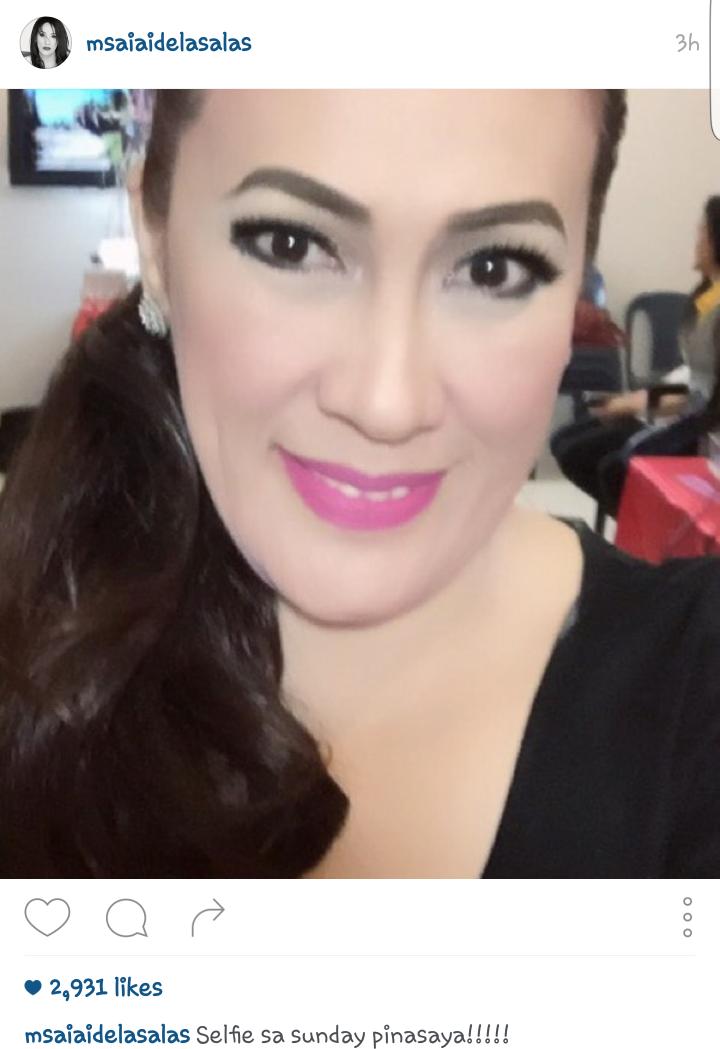 HAPPY BIRTHDAY sa ating COMEDY CONCEQUEEN, Ms. AI AI DE LAS ALAS! God Bless po and have a Good One! CTTO 
IG 