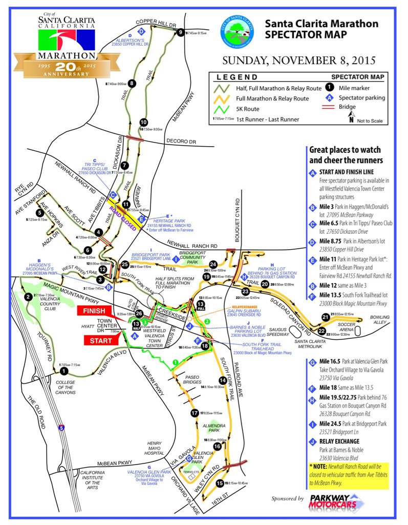 mplasd's tweet photo. Santa Clarita MARATHON ROUTE MAP Sun,11/8/15 @RunSCMarathon @SantaClarita @SCVsheriff #LAtraffic #SCV #RunSCMarathon https://t.co/UiJBw4OhOa