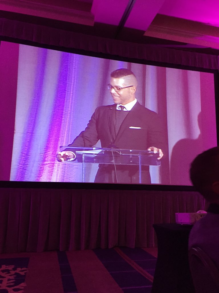 Wilson Cruz was an award recipient at the San Diego Human Dignity Foundation Gala Dinner tonight