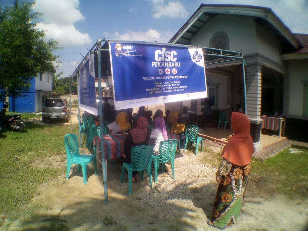 CISCpekanbaru's tweet image. PENGOBATAN GERATIS UNTUK KORBAN ASAP
#CISCmelawanasap
#ThisIsCISC
#ComeOnYouLancangKuning