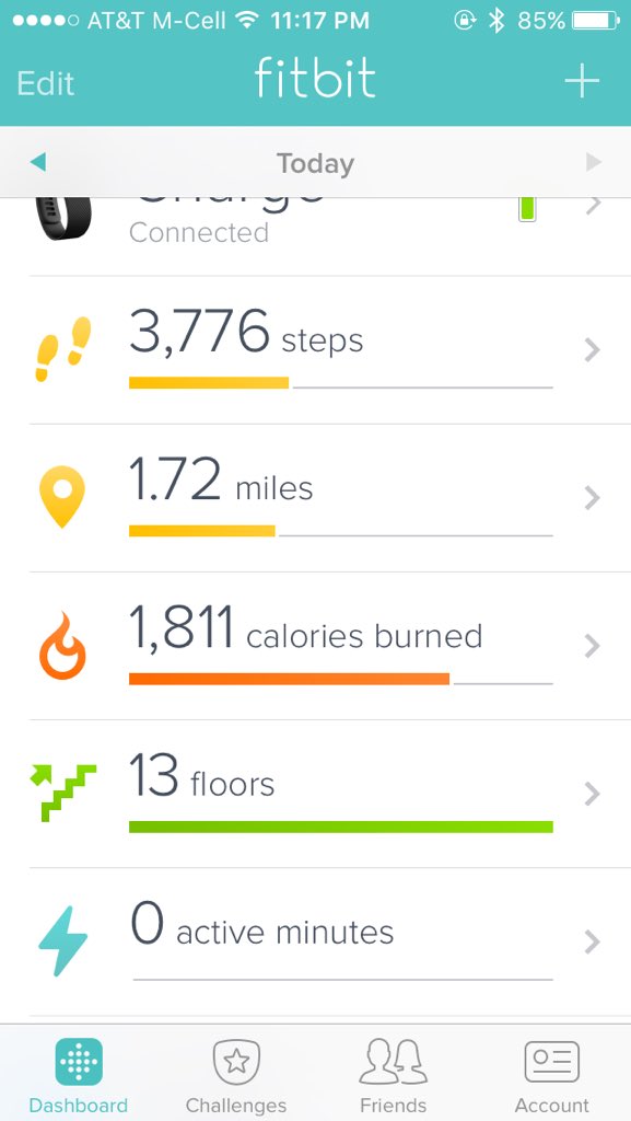 ewhite7123's tweet photo. What being sick all day does to a person... 🤒#0activeminutes #3000steps #weak 😂 https://t.co/OozDC0qBeZ