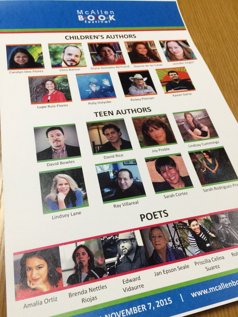 brendariojas's tweet photo. Always good to be among word lovers, #storytellers &amp; lots of books. Today we got our fill #mbf2015 @mcallenlibrary https://t.co/ZN4FuqYDH9