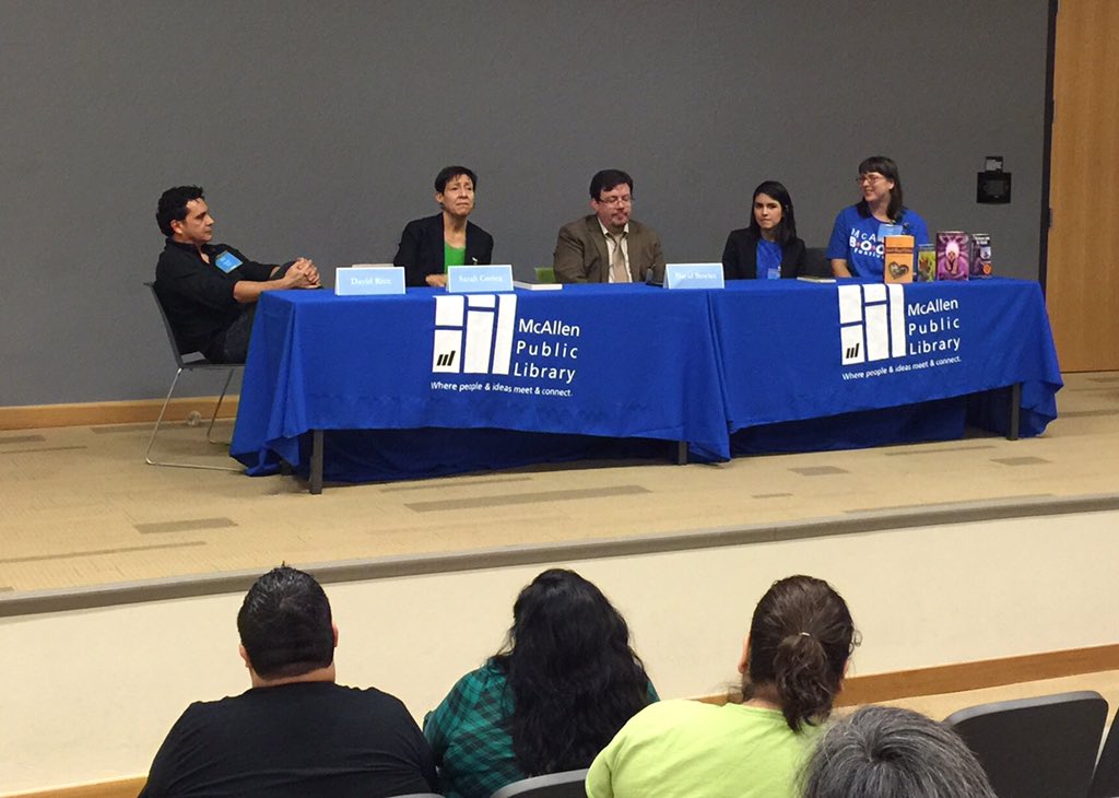 brendariojas's tweet photo. Always good to be among word lovers, #storytellers &amp; lots of books. Today we got our fill #mbf2015 @mcallenlibrary https://t.co/ZN4FuqYDH9
