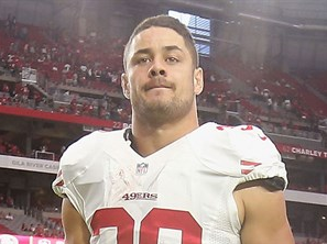 wwos's tweet photo. .@JarrydHayne misses out again for @49ers https://t.co/e3ZjQ7BeWa #WWOS https://t.co/jhSeGuZfU6