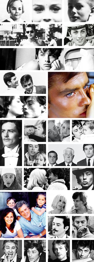 Joyeux anniversaire Alain Delon!
Happy 80th birthday! 