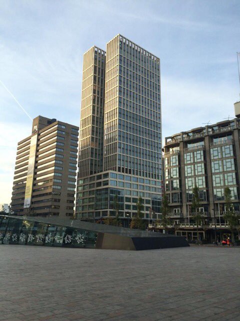 JoostEngelsman's tweet image. Great picture of our old and new 'home' - only a couple of months to go now! #Rotterdam, #First, #NautaDutilh, #Move