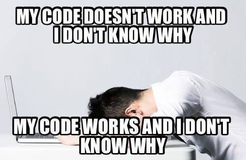 ahnzmae's tweet image. #programmerProblem 😓 😞