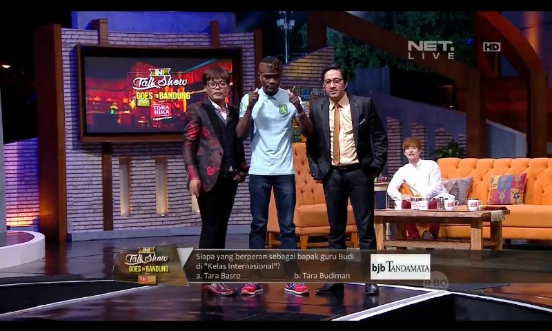 Aaja142Dewi's tweet photo. Woww seruu bgeet @Ini_Talkshow @newsuleprikitiw @andretaulany74 @LeeJH_2107 @netmediatama #NetGoestobandungTorabika https://t.co/rqhhXbnLZb