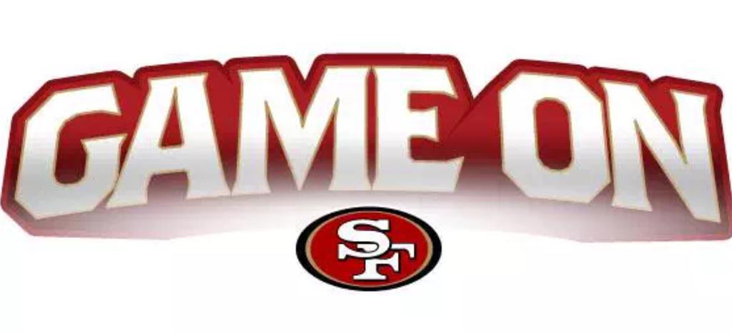 Bryan_49Ford's tweet photo. It's @49ers game day. Here we go. #BeatTheFalcons
Go to hell @JedYork https://t.co/GspH73h3Wn